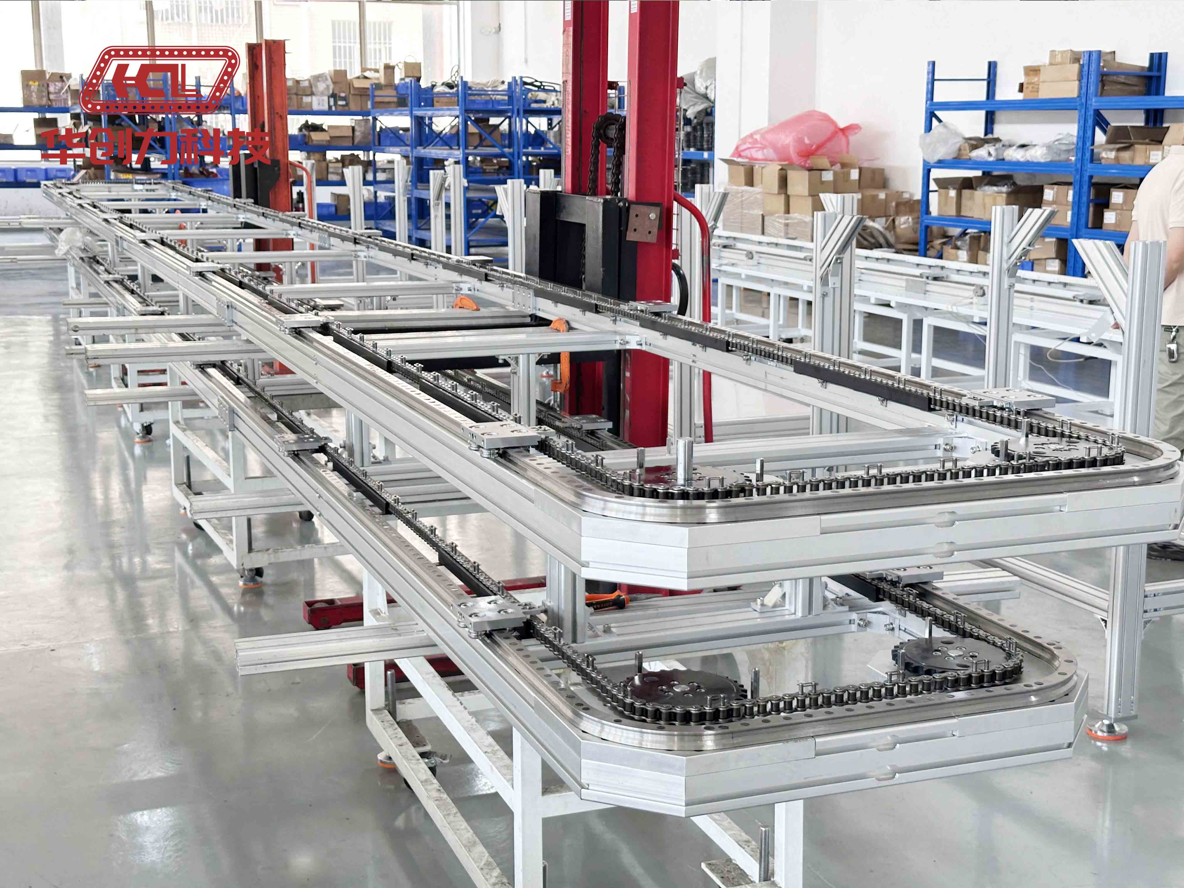 雙層環(huán)形導(dǎo)軌模組